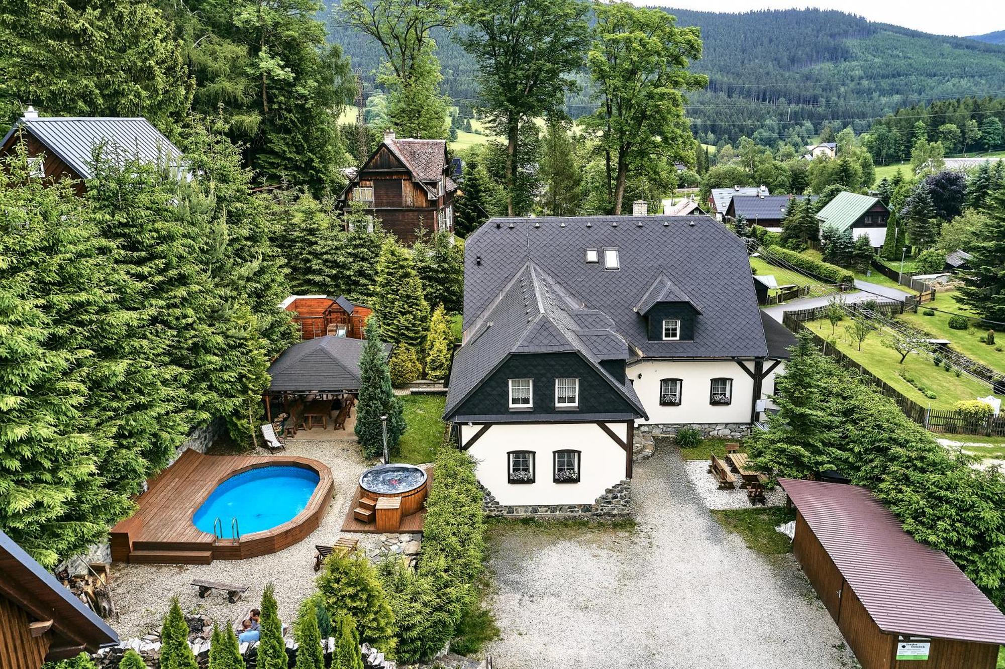 Penzion Ostruznik Ostružná Exteriör bild