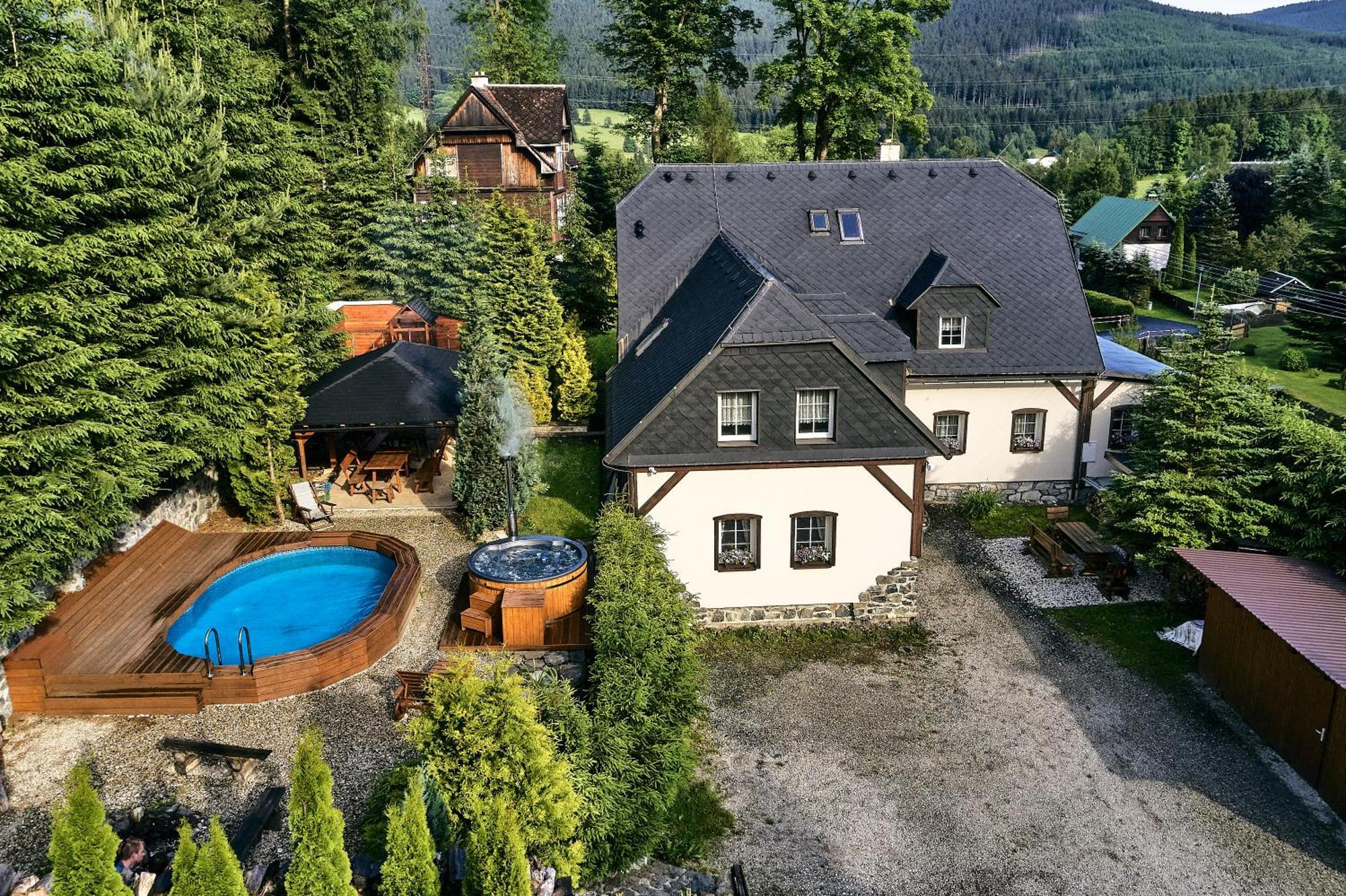 Penzion Ostruznik Ostružná Exteriör bild