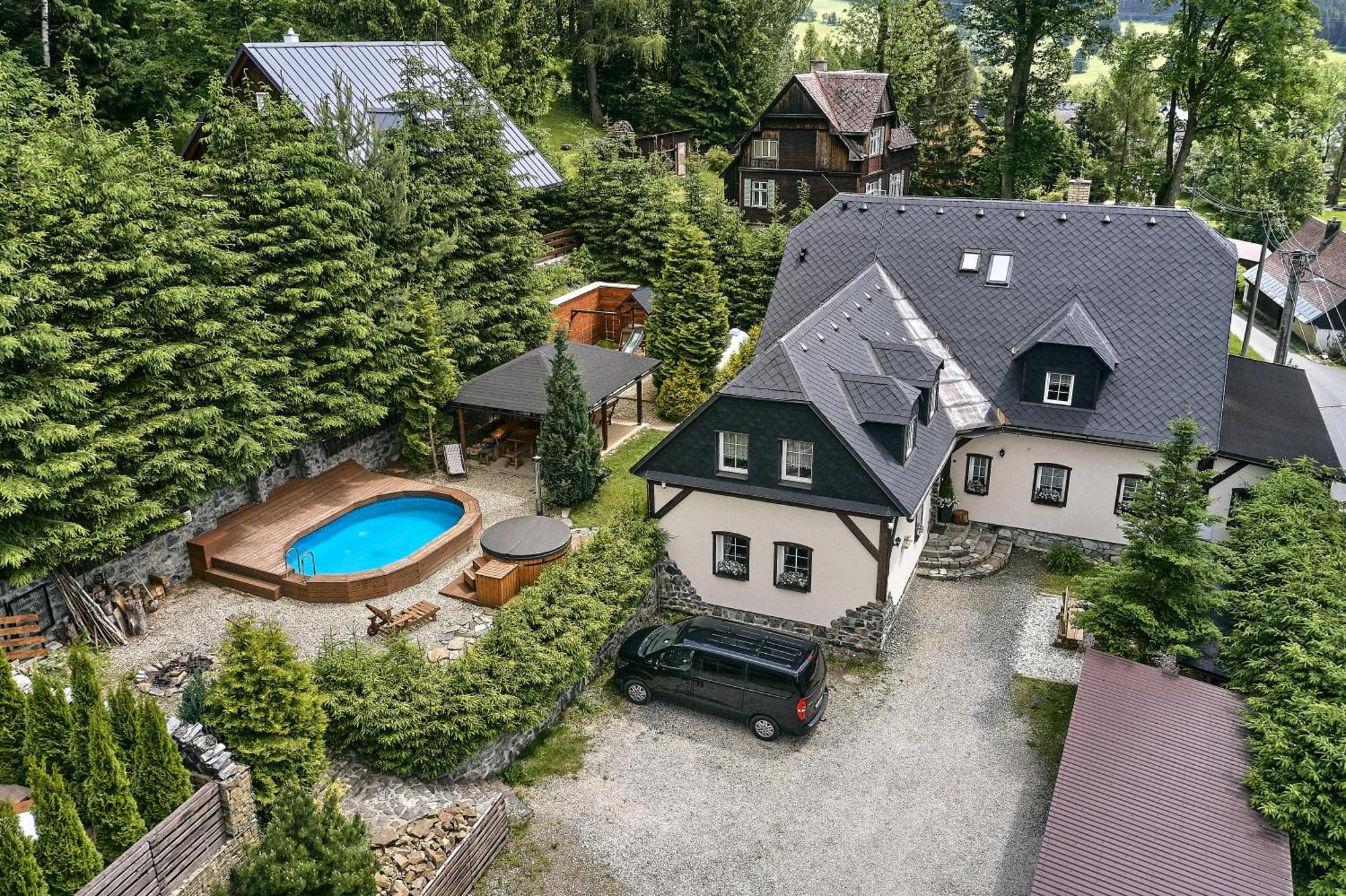 Penzion Ostruznik Ostružná Exteriör bild